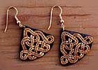 celtic design earrings