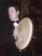 Sean Astin with the bodhran